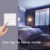 Moes ZigBee Light Switch, Battery Powered Light Switch, Multi-Control Wireless Push Button Scene Switches, view 5
