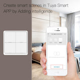 Moes ZigBee Light Switch, Battery Powered Light Switch, Multi-Control Wireless Push Button Scene Switches, view 6