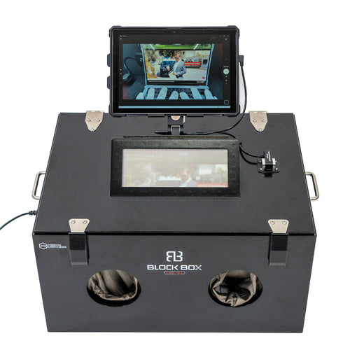 MOS Equipment Mission Darkness™ BlockBox Lab XL With Mounted Webcam and Tablet