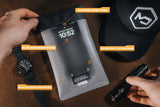 MOS Equipment Mission Darkness™ Dry Shield Faraday Phone Sleeve (Gray), view 6