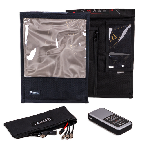 MOS Equipment Mission Darkness™ NeoLok Faraday Bag for Tablets with Battery Kit