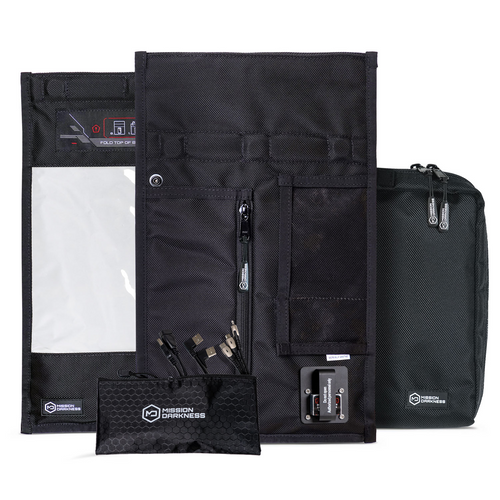MOS Equipment Mission Darkness⢠Window Charge & Shield Faraday Bag
