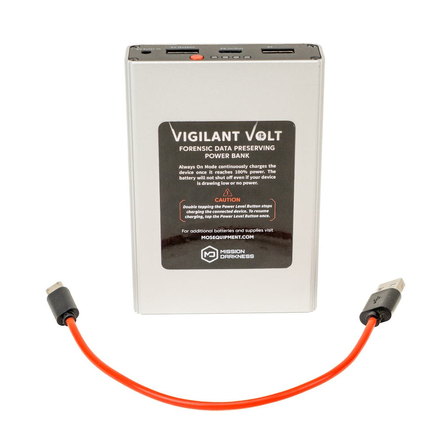 MOS Equipment Vigilant Volt Forensic Data Preserving Power Bank