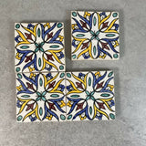MyTindy 10x10Cm Moroccan Ceramic Tiles Handpainted Piece, Ceramic Decorative Wall, view 2