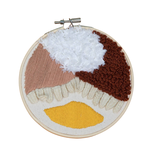 MyTindy 14CM Embroidered Hoop Organic
