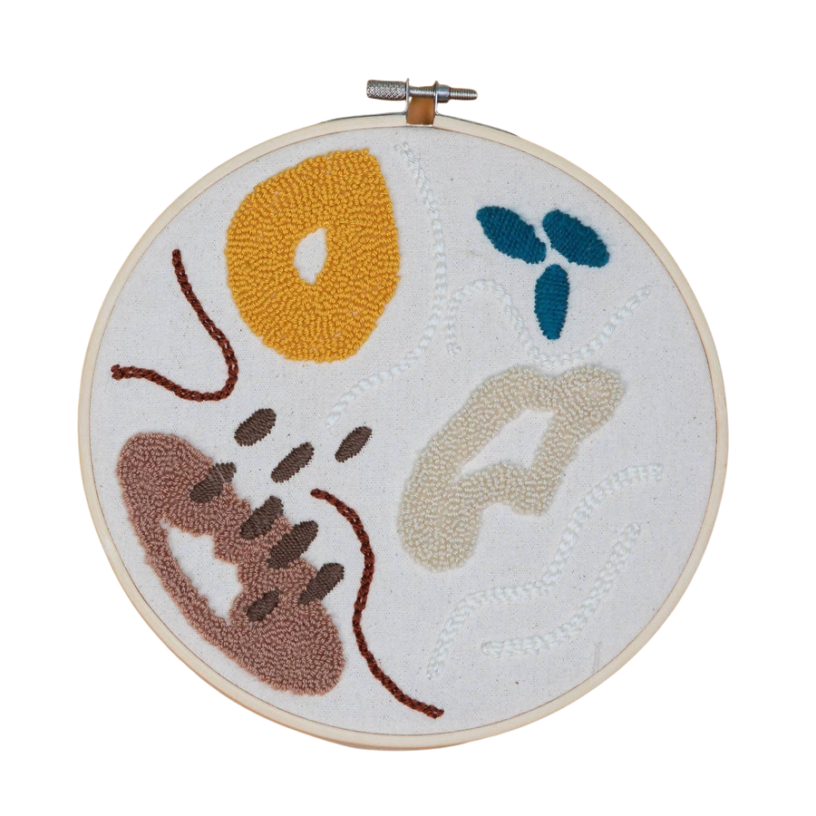 MyTindy 16CM Embroidered Hoop Organic