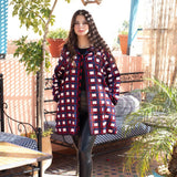 MyTindy 2 piece Traditional jacket made from African fabric, view 3