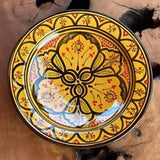 MyTindy 26 cm - Black & Yellow Moroccan Deep Dish, view 2