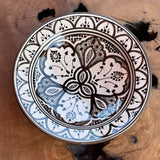 MyTindy 26 cm - White & Black Moroccan Deep Dish, view 2
