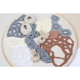 MyTindy 32 CM 3D Embroidered Hoop Organic, view 2