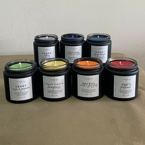 MyTindy Chakras candle