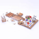 MyTindy A Wooden Set To Serve Snacks, Nuts And Cookies, view 2