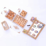 MyTindy A Wooden Set To Serve Snacks, Nuts And Cookies, view 3