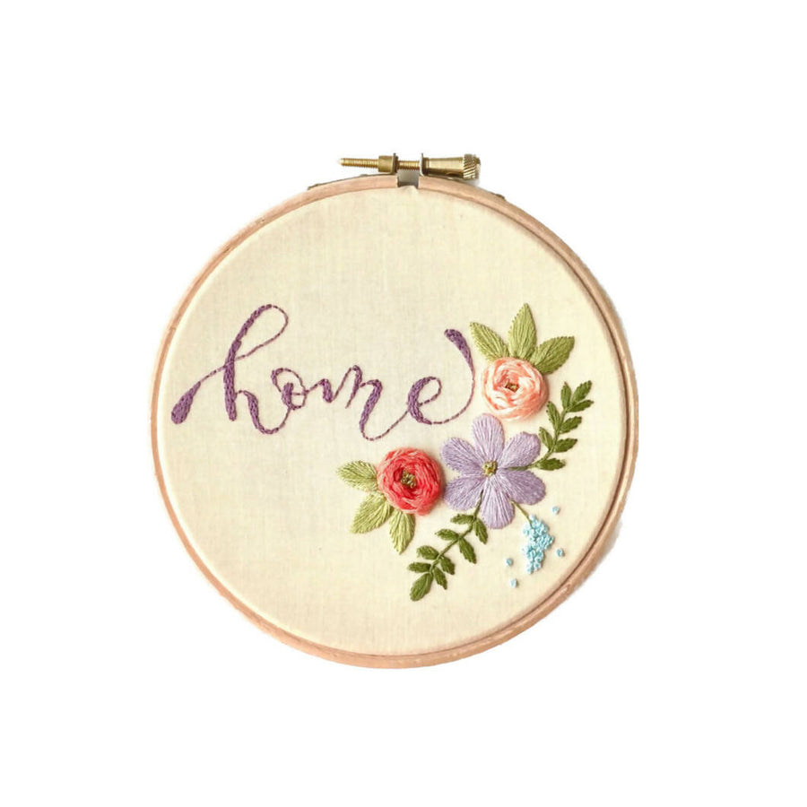MyTindy Adeline Embroidered Hoop