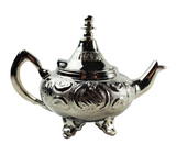 MyTindy ALADIN Silver Moroccan Teapot, view 2