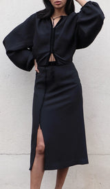 MyTindy Alya Midi Skirt, view 2