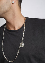MyTindy Amazigh Medaillon Coffee Chain NECKLACE, view 3