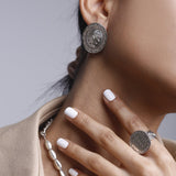 MyTindy Amazigh Medaillon EARRINGS, view 2