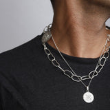 MyTindy Amazigh Medaillon Simple Chain NECKLACE, view 2
