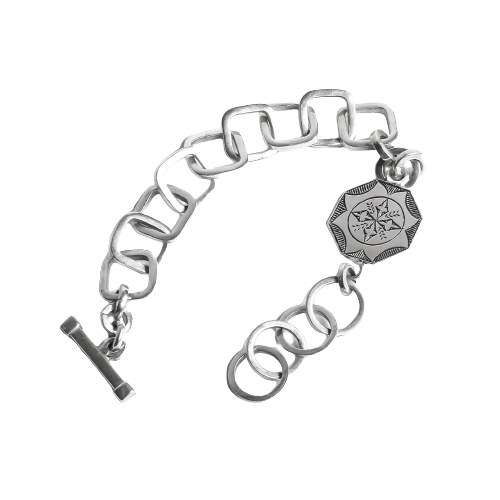 MyTindy Amazigh Rosette Chain BRACELET