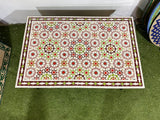 MyTindy Amazing mosaic Table Moroccan for outdoor & indoor, pink mosaic Table 100% handcrafted, included shipping, view 2