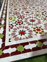 MyTindy Amazing mosaic Table Moroccan for outdoor & indoor, pink mosaic Table 100% handcrafted, included shipping, view 4