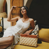 MyTindy AMIRA - Raffia Pouch, view 2
