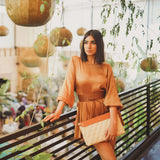 MyTindy AMIRA - Raffia Pouch, view 5