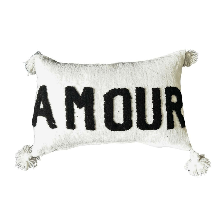 MyTindy Amour cushion covers Moroccan cotton tassels