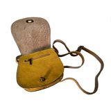 MyTindy ANI Cross Body Leather Bag with Engraving, view 2