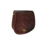 MyTindy ANI Cross Body Leather Bag with Engraving, view 3