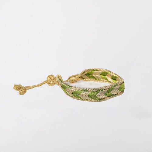 MyTindy Arrow bracelet in Gold Lime