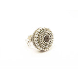 MyTindy Artisan Tuareg Silver Ring Chevron Bead, view 4