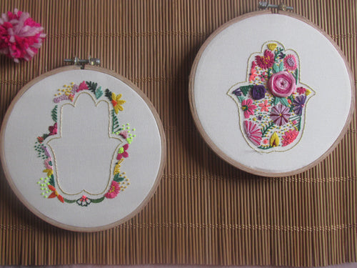 MyTindy Hamsa Duo Of Wall Hoops