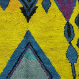 MyTindy Handmade Boujaad Moroccan Rug - Authentic Berber Wool Carpet for Stylish Home Decor, view 2