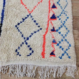 MyTindy Authentic Moroccan rug Style Azilal rug 4x8 ft Handmade rug Berber rug, view 6