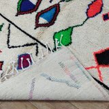 MyTindy Authentic Moroccan rug Style Azilal rug 4x8 ft Handmade rug Berber rug, view 6