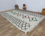 MyTindy Authentic Moroccan rug Style Azilal rug 4x7 ft Handmade Rug Berber rug, view 4