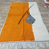 MyTindy Authentic Moroccan rug Style Beni Ouarain rug 5x8 ft Handmade Rug Berber rug, view 5