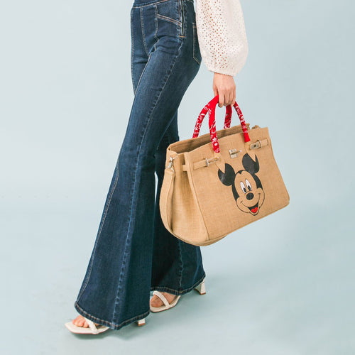 MyTindy LALO Jute Mouse Bag