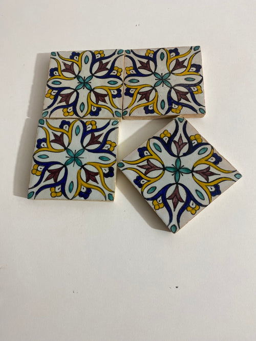 MyTindy backsplash Ceramic tiles Hand painted tiles 4"x4" 100% for Bathroom Remodeling and kitchen Projects works wall and ground