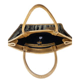 MyTindy Bahia bag in Leather and Boucharouite / Mtd, view 3