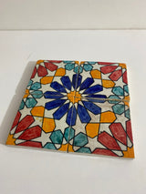 MyTindy Bathroom Ceramic tiles Hand painted backsplash tiles 4"x4" 100% Handmade for Remodeling and kitchen Projects works wall and ground, view 3
