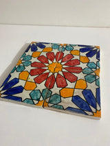 MyTindy Bathroom Ceramic tiles Hand painted backsplash tiles 4"x4" 100% Handmade for Remodeling and kitchen Projects works wall and ground, view 4
