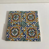 MyTindy Bathroom Ceramic tiles Hand painted tiles 4"x4" 100% for Remodeling and Projects works wall and ground, view 5