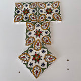 MyTindy Bathroom Ceramic tiles Hand painted tiles 4"x4" 100% for Remodeling and Projects works wall and ground, view 2