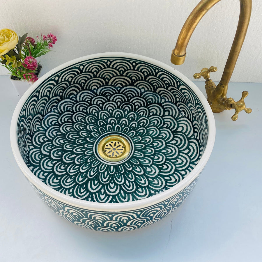 MyTindy TIO - Deep - Moroccan Ceramic Sink