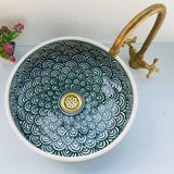 MyTindy TIO - Deep - Moroccan Ceramic Sink, view 2