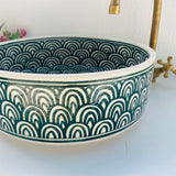 MyTindy TIO - Deep - Moroccan Ceramic Sink, view 3