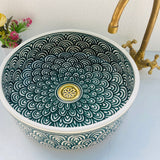 MyTindy TIO - Deep - Moroccan Ceramic Sink, view 4